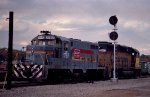 CSX 1767 & 2007 sit outside the yard office